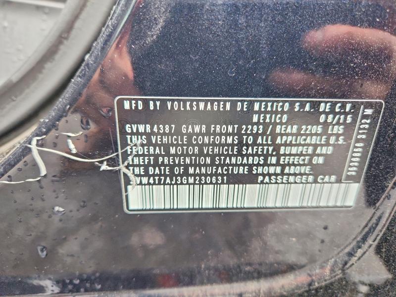 Продаж на аукціоні авто 2016 Volkswagen Jetta, vin: 3VW4T7AJ3GM230631, номер лоту: 58309496