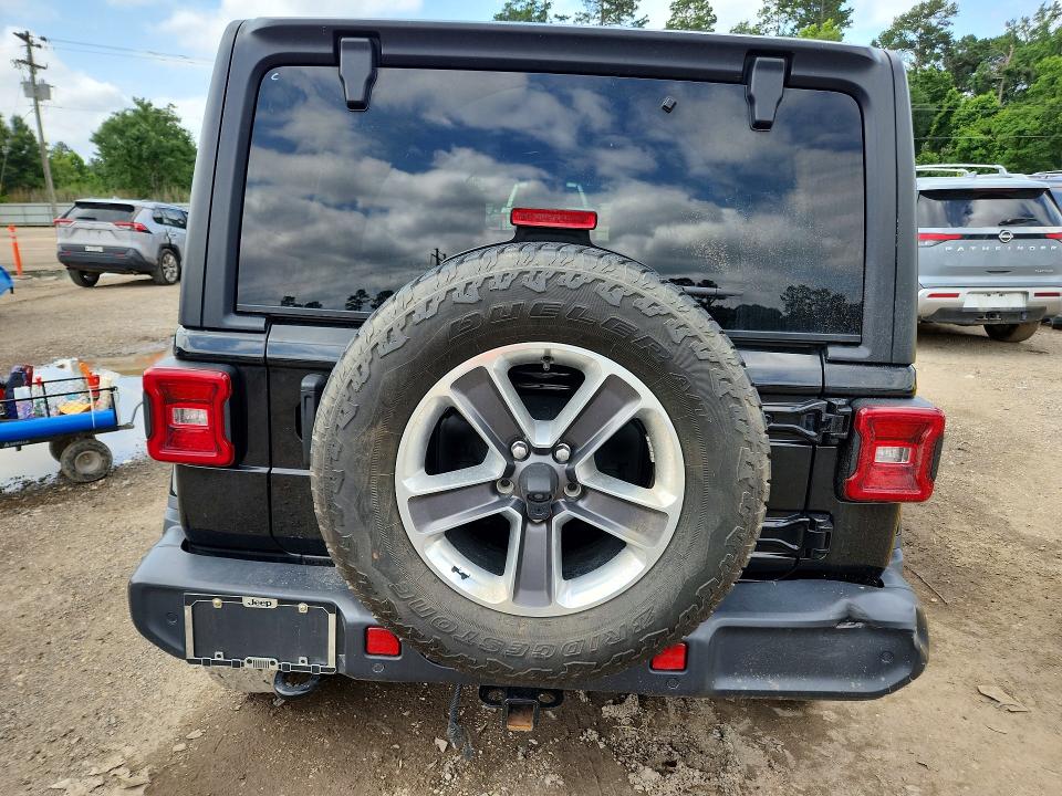 55592216 :رقم المزاد ، 1C4HJXEG7LW296294 vin ، 2020 Jeep Wrangler Unlimited مزاد بيع