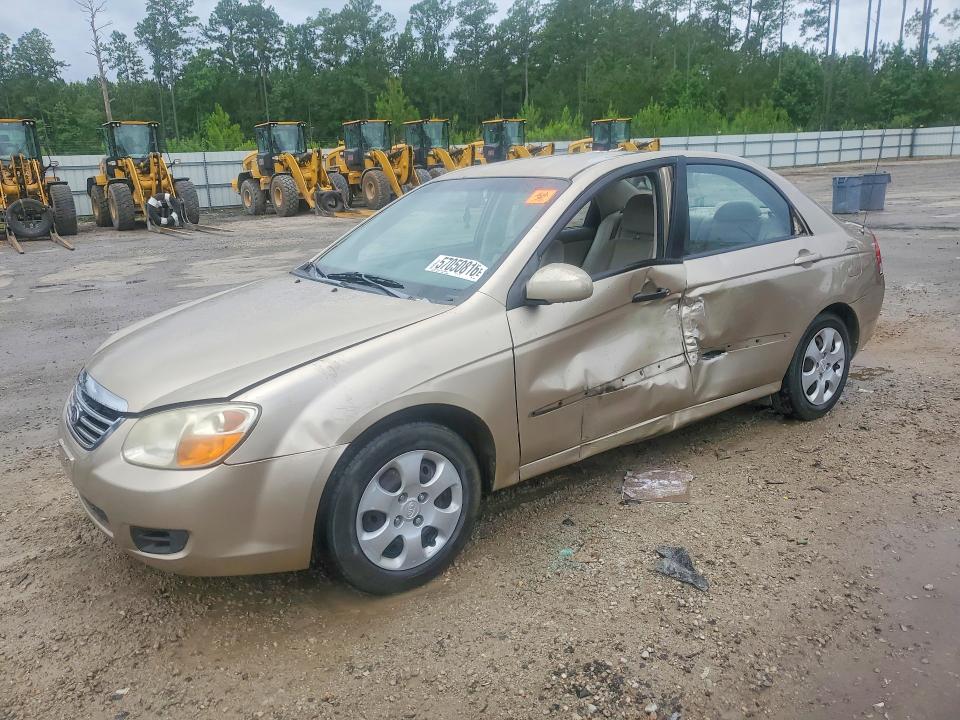 Продаж на аукціоні авто 2008 Kia Spectra, vin: KNAFE121985513508, номер лоту: 57050816