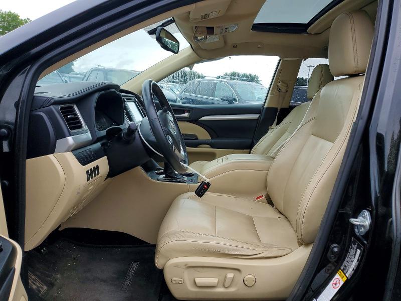 2014 Toyota Highlander მანქანა იყიდება აუქციონზე, vin: 5TDJKRFH4ES012639, აუქციონის ნომერი: 58053646