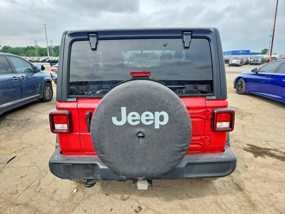 Продажа на аукционе авто 2023 Jeep Wrangler, vin: 1C4HJXAG7PW535211, номер лота: 56605016
