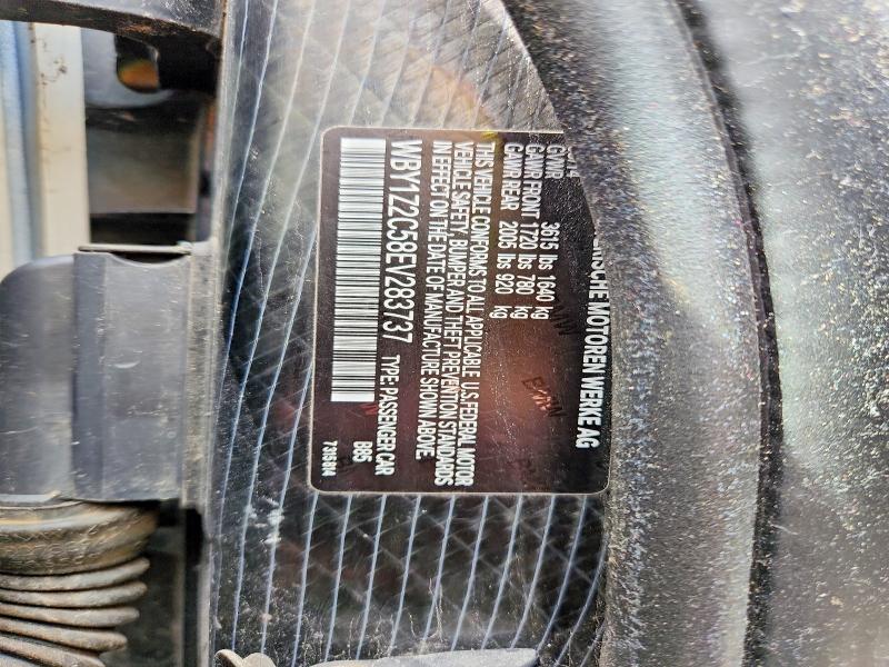 2014 Bmw I3 მანქანა იყიდება აუქციონზე, vin: WBY1Z2C58EV283737, აუქციონის ნომერი: 55672026