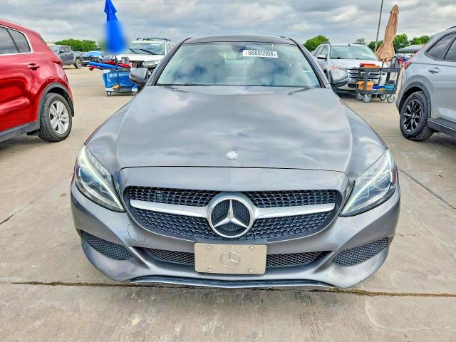 56805906 :رقم المزاد ، WDDWJ4JB1HF509589 vin ، 2017 Mercedes-benz C مزاد بيع