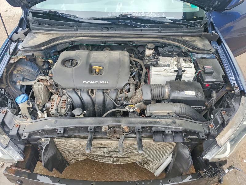 2017 Hyundai Elantra მანქანა იყიდება აუქციონზე, vin: KMHD84LF6HU111055, აუქციონის ნომერი: 58758026