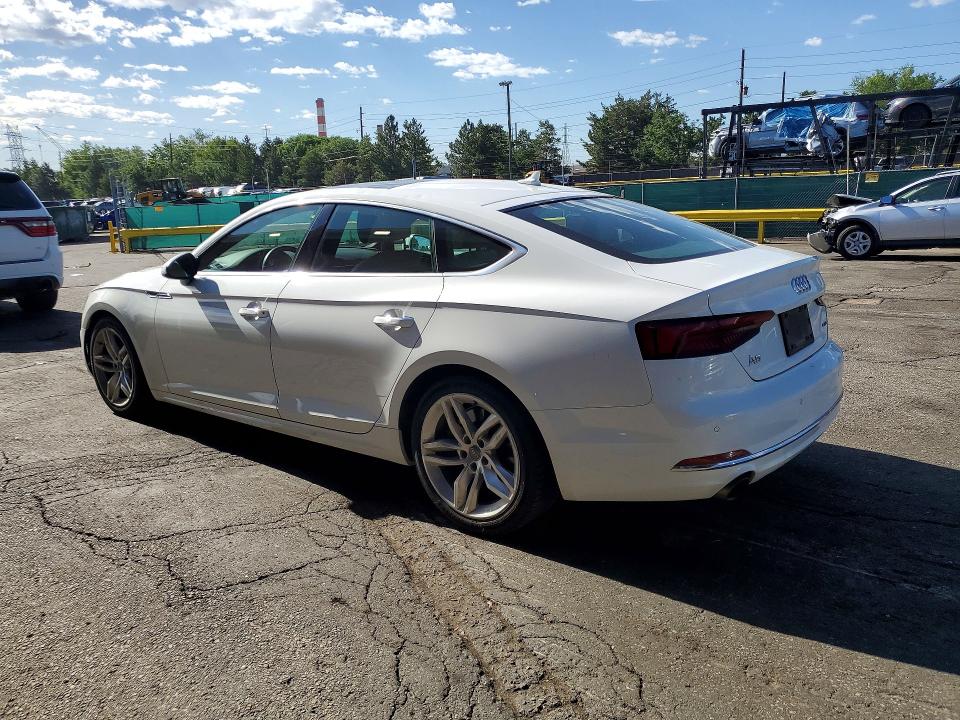 2019 Audi A5 მანქანა იყიდება აუქციონზე, vin: WAUBNCF54KA045323, აუქციონის ნომერი: 56827996