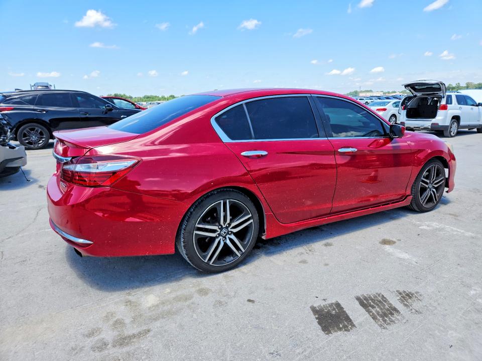 57871776 :رقم المزاد ، 1HGCR2E50HA092589 vin ، 2017 Honda Accord مزاد بيع
