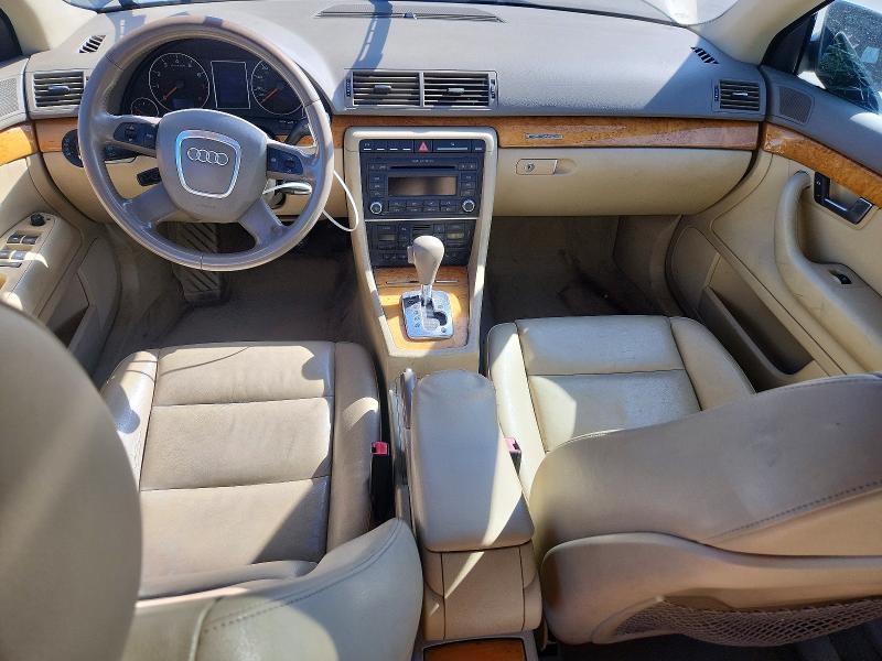 2007 Audi A4 მანქანა იყიდება აუქციონზე, vin: WAUKF78E57A231624, აუქციონის ნომერი: 55463516
