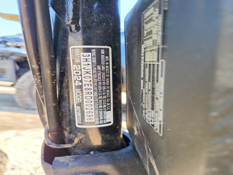 Продажа на аукционе авто 2024 Honda Nva110, vin: 3H1JK07E8RD002696, номер лота: 58725346