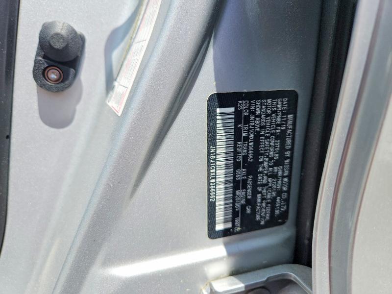 Aukcja sprzedaży 2020 Nissan Rogue Sport, vin: JN1BJ1CWXLW366662, numer aukcji: 55587266