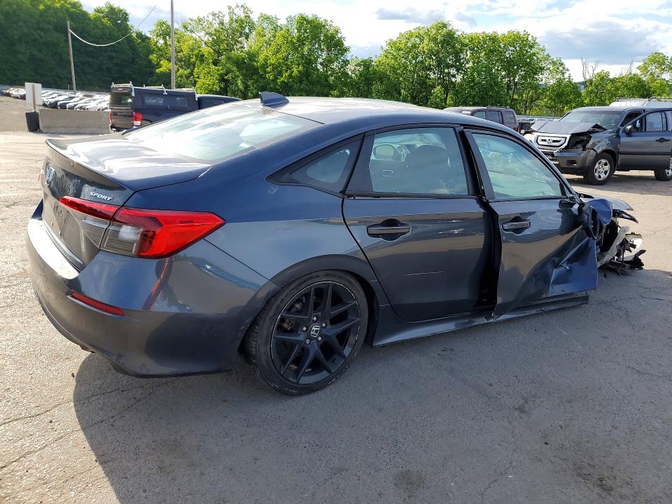 55729066 :رقم المزاد ، 2HGFE2F53PH553193 vin ، 2023 Honda Civic مزاد بيع