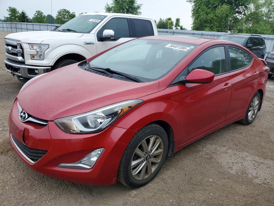 56481586 :رقم المزاد ، KMHDH4AE4FU455085 vin ، 2015 Hyundai Elantra مزاد بيع