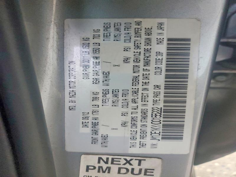 Aukcja sprzedaży 2013 Mazda 2, vin: JM1DE1KYXD0155222, numer aukcji: 77248185