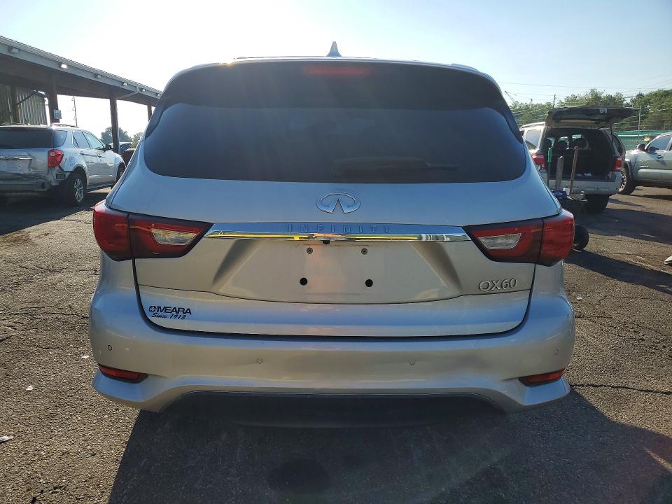 2017 Infiniti Qx60 მანქანა იყიდება აუქციონზე, vin: 5N1DL0MM7HC501155, აუქციონის ნომერი: 59302996