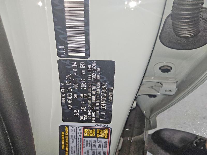 Aukcja sprzedaży 2025 Kia K4, vin: 3KPFW4DE0SE260978, numer aukcji: 56231746