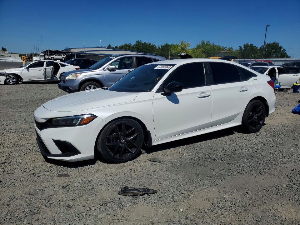 55202446 :رقم المزاد ، 2HGFE2F57PH527728 vin ، 2023 Honda Civic مزاد بيع