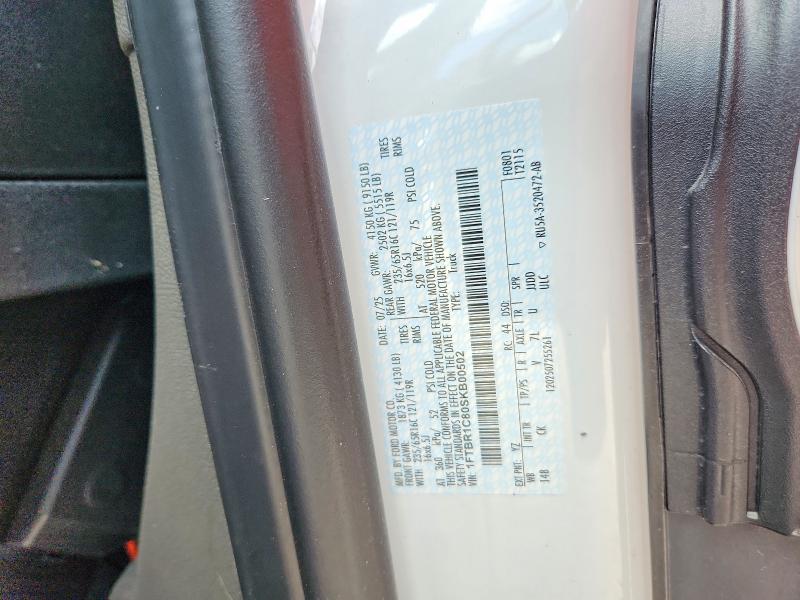 56823946 :رقم المزاد ، 1FTBR1C80SKB00502 vin ، 2025 Ford Transit مزاد بيع