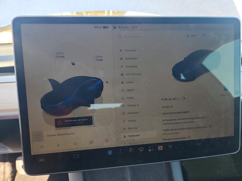 Aukcja sprzedaży 2022 Tesla Model 3, vin: 5YJ3E1EA7NF316879, numer aukcji: 54694416
