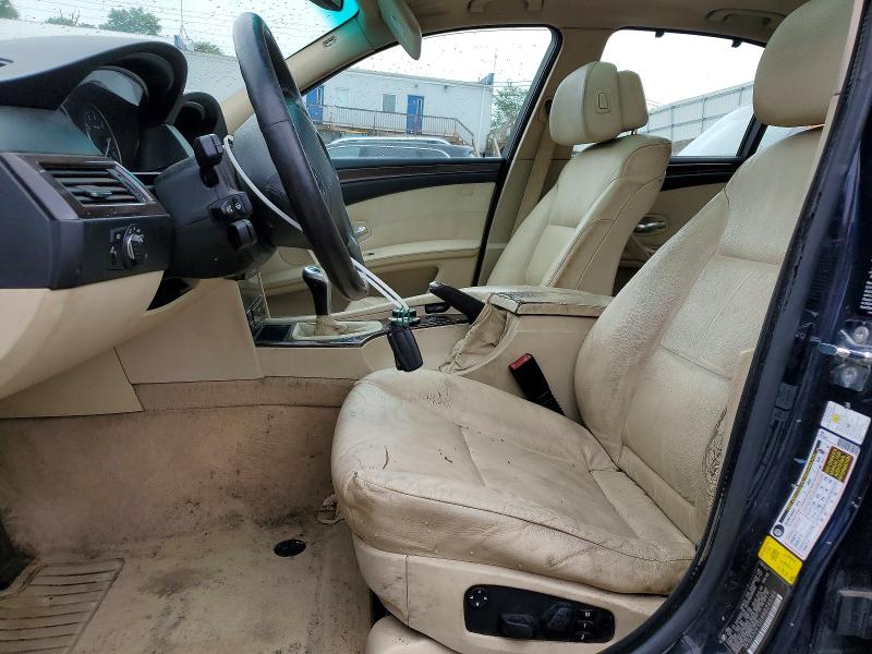 2008 Bmw 528 მანქანა იყიდება აუქციონზე, vin: WBANV13588BZ45165, აუქციონის ნომერი: 58866386