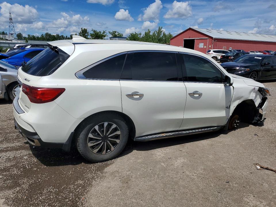 57138676 :رقم المزاد ، 5FRYD4H65HB507267 vin ، 2017 Acura Mdx مزاد بيع
