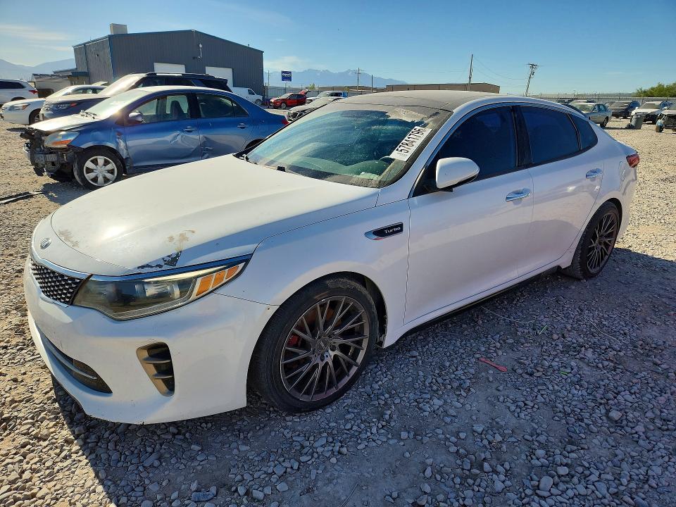 2016 Kia Optima მანქანა იყიდება აუქციონზე, vin: 5XXGW4L25GG024871, აუქციონის ნომერი: 57841796