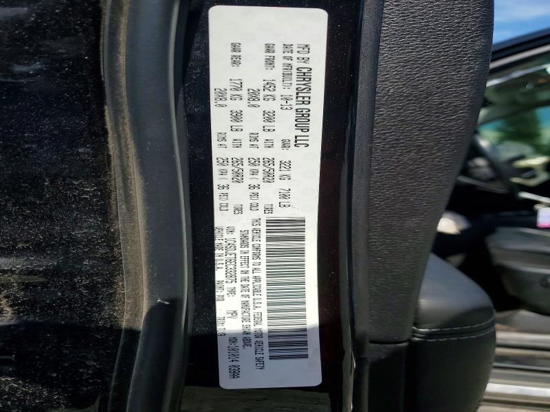 58521196 :رقم المزاد ، 1C4SDJET6EC332875 vin ، 2014 Dodge Durango مزاد بيع