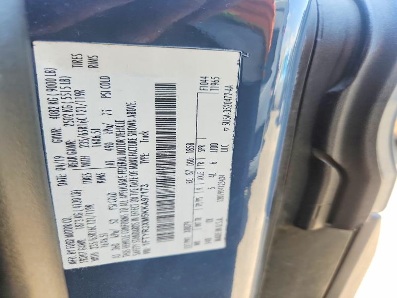 Aukcja sprzedaży 2019 Ford Transit, vin: 1FTYR3XM5KKA97173, numer aukcji: 55852436