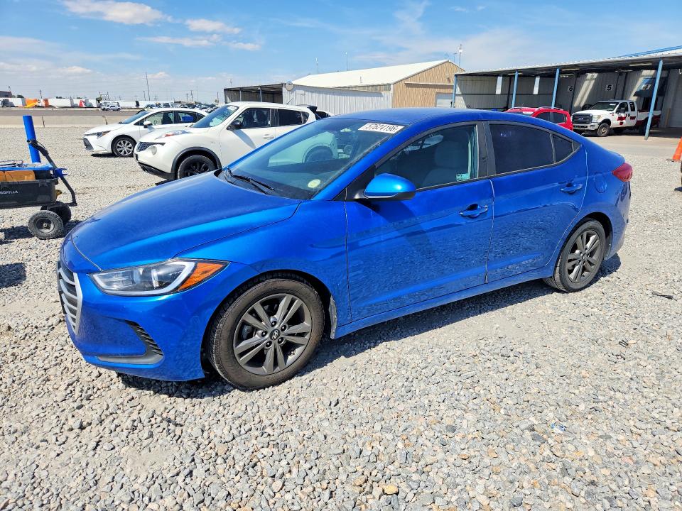 Продаж на аукціоні авто 2018 Hyundai Elantra, vin: 5NPD84LF9JH224616, номер лоту: 57624196
