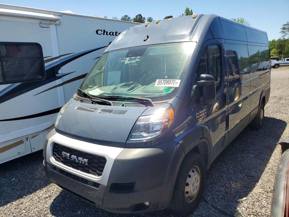 55708076 :رقم المزاد ، 3C6MRVJG8NE116763 vin ، 2022 Ram Promaster 3500 مزاد بيع