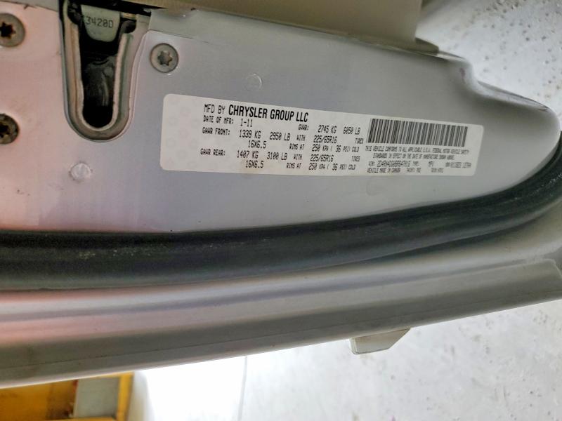 2011 Dodge Grand Caravan მანქანა იყიდება აუქციონზე, vin: 2D4RN4DG0BR647016, აუქციონის ნომერი: 58730056