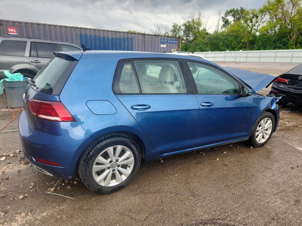 57659246 :رقم المزاد ، 3VWW57AU7KM030910 vin ، 2019 Volkswagen Golf مزاد بيع