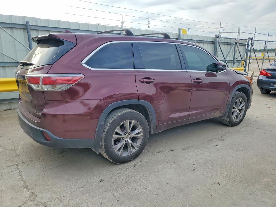 Aukcja sprzedaży 2015 Toyota Highlander, vin: 5TDBKRFH7FS076101, numer aukcji: 56292486