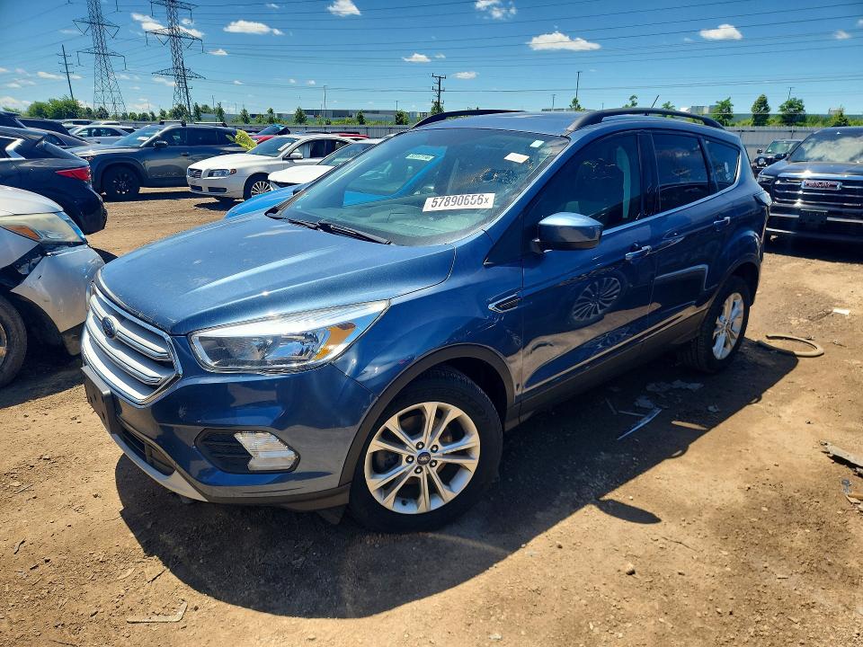 Auction sale of the 2018 Ford Escape, vin: 1FMCU0GD4JUA80693, lot number: 57890656