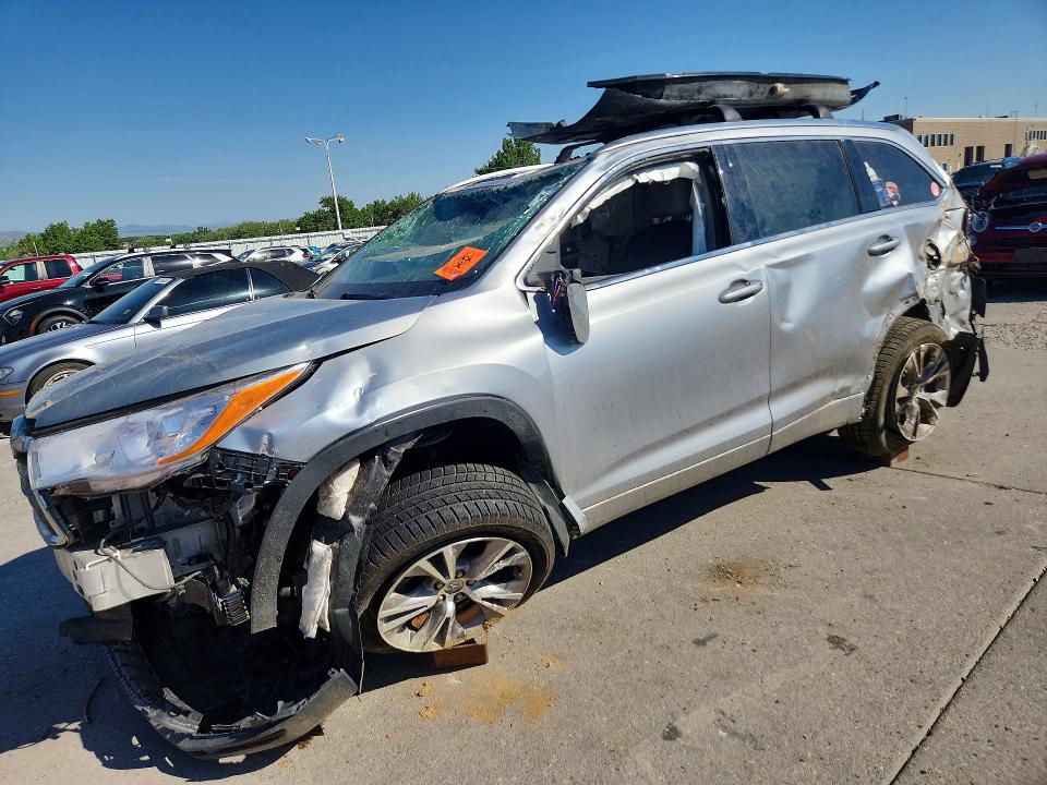 Продажа на аукционе авто 2014 Toyota Highlander, vin: 5TDJKRFHXES031566, номер лота: 59164926