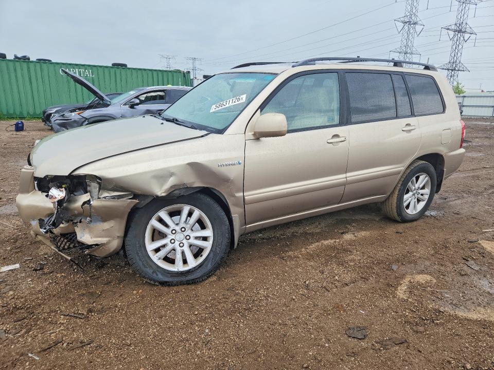 2007 Toyota Highlander მანქანა იყიდება აუქციონზე, vin: JTEHW21A270038050, აუქციონის ნომერი: 58631126