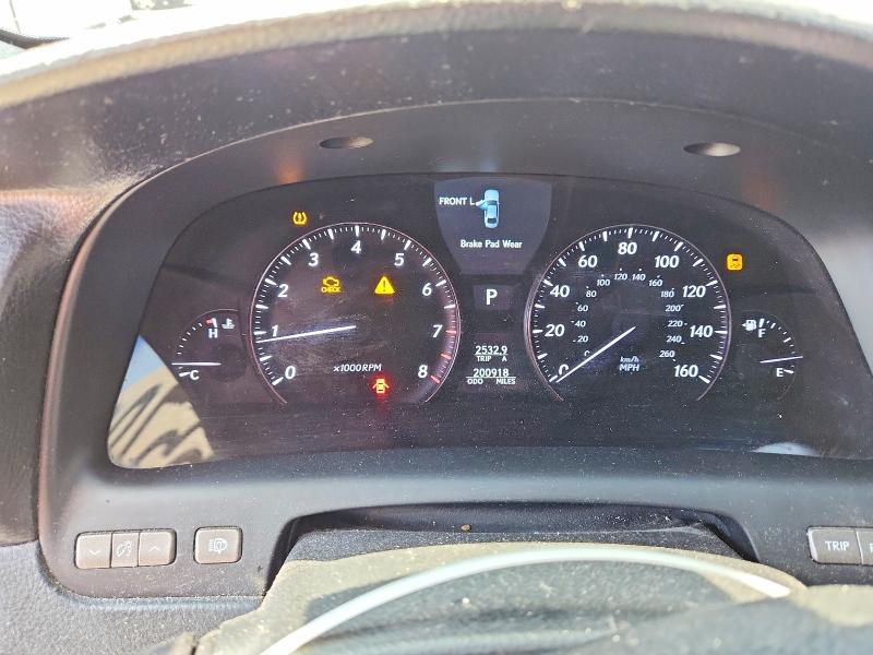 2010 Lexus Ls მანქანა იყიდება აუქციონზე, vin: JTHGL5EF7A5041096, აუქციონის ნომერი: 55798156
