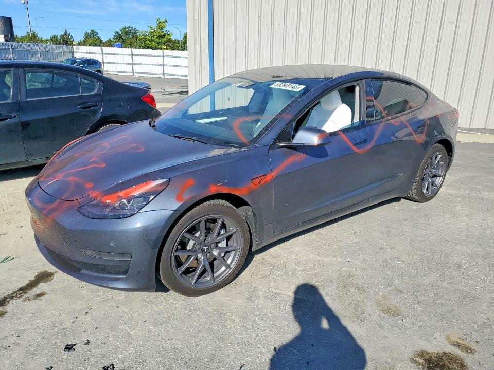 Aukcja sprzedaży 2023 Tesla Model 3, vin: 5YJ3E1EA2PF550074, numer aukcji: 53395146