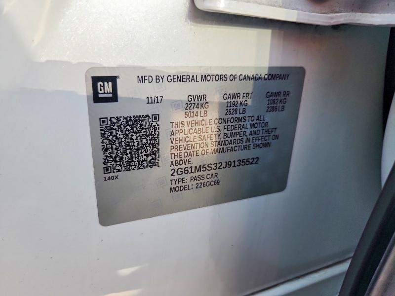 Продажа на аукционе авто 2018 Cadillac Xts, vin: 2G61M5S32J9135522, номер лота: 73343605
