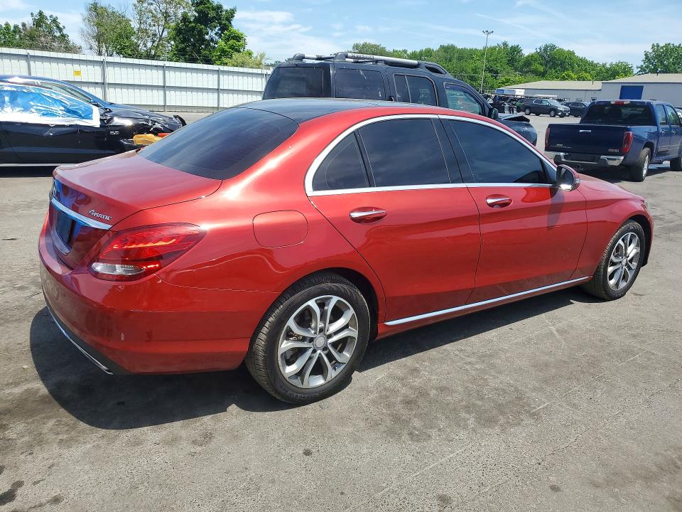 2016 Mercedes-benz C მანქანა იყიდება აუქციონზე, vin: 55SWF4KB4GU142487, აუქციონის ნომერი: 56493026