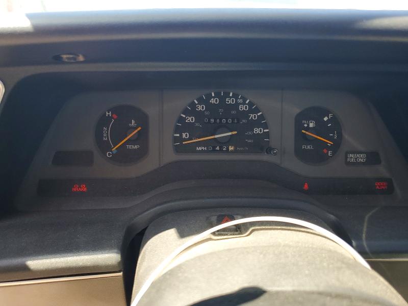 58243686 :رقم المزاد ، 1FAPP6046KH107791 vin ، 1989 Ford Thunderbird مزاد بيع