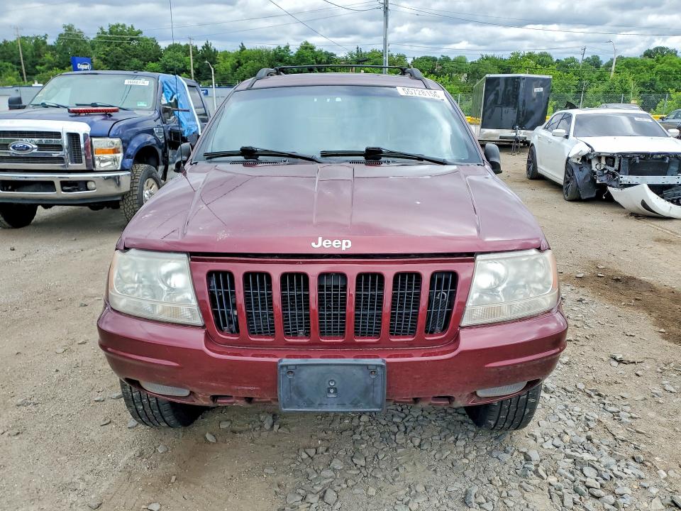 2000 Jeep Grand Cherokee მანქანა იყიდება აუქციონზე, vin: 1J4GW58N7YC336131, აუქციონის ნომერი: 55728156