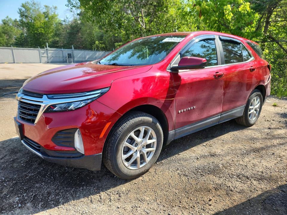 Aukcja sprzedaży 2022 Chevrolet Equinox, vin: 3GNAXUEV3NL223095, numer aukcji: 58984526