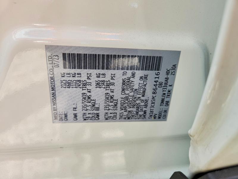 Aukcja sprzedaży 2023 Nissan Rogue, vin: 5N1BT3CB5PC864416, numer aukcji: 57205176