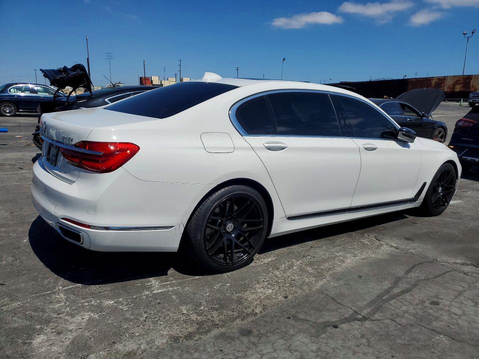 2019 Bmw 740 მანქანა იყიდება აუქციონზე, vin: WBA7E2C55KB217759, აუქციონის ნომერი: 58393006