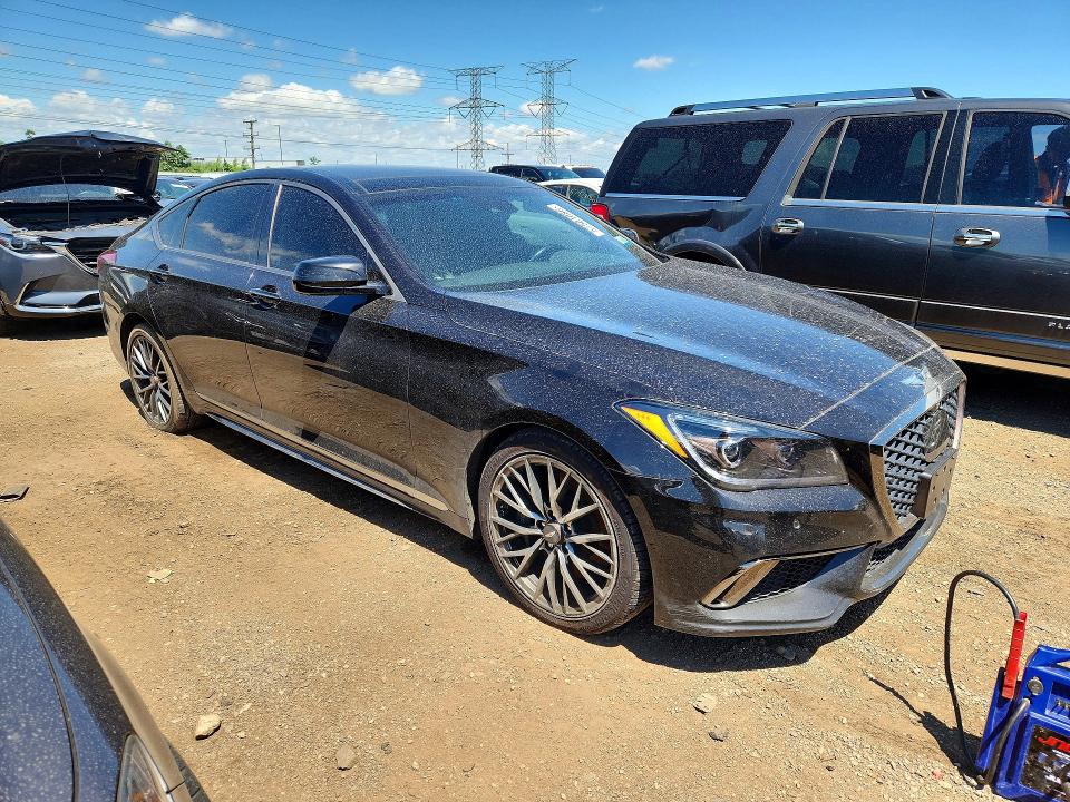 57501086 :رقم المزاد ، KMHGN4JB4JU248295 vin ، 2018 Genesis G80 مزاد بيع