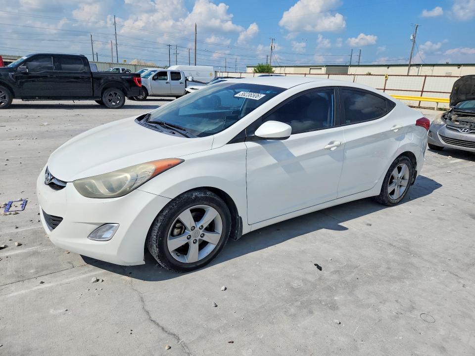 2013 Hyundai Elantra მანქანა იყიდება აუქციონზე, vin: 5NPDH4AE6DH344551, აუქციონის ნომერი: 58236506