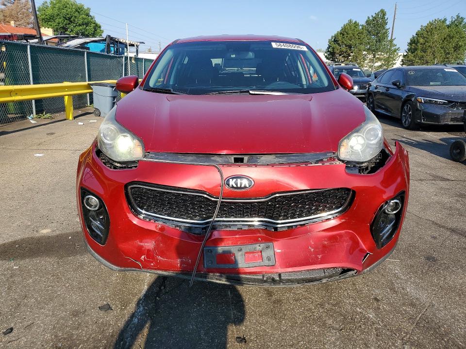 Продажа на аукционе авто 2018 Kia Sportage, vin: KNDPMCAC4J7333730, номер лота: 58408096