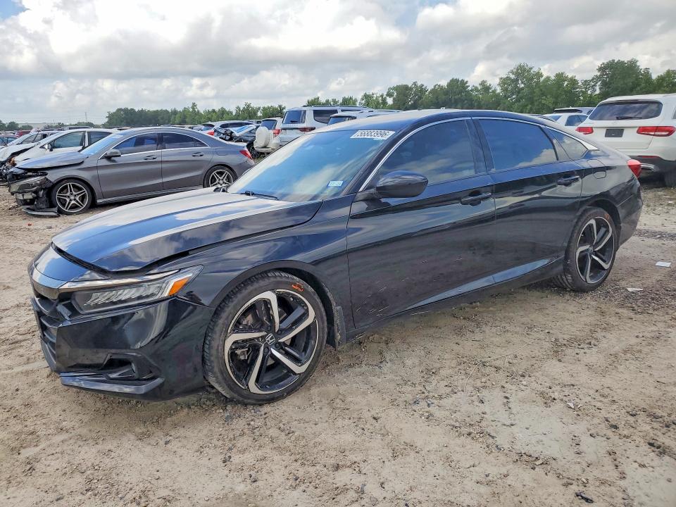2022 Honda Accord მანქანა იყიდება აუქციონზე, vin: 1HGCV1F32NA117720, აუქციონის ნომერი: 56883996