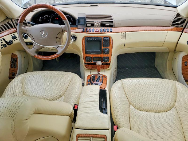 2002 Mercedes-benz S მანქანა იყიდება აუქციონზე, vin: WDBNG75J92A242888, აუქციონის ნომერი: 55633196