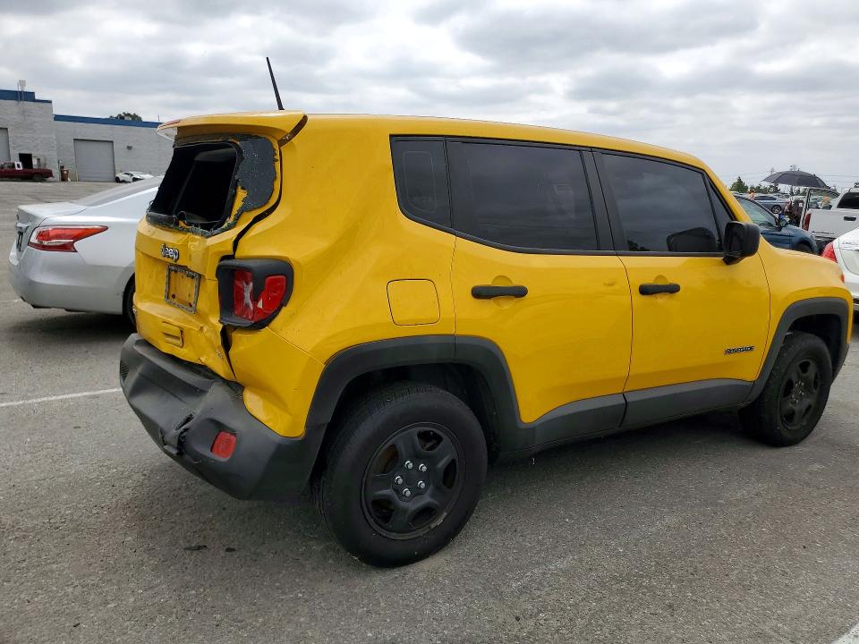 85458455 :رقم المزاد ، ZACCJBAB3JPH78097 vin ، 2018 Jeep Renegade مزاد بيع