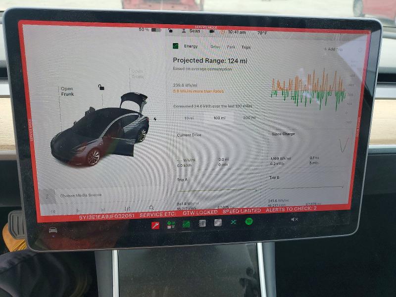Продажа на аукционе авто 2018 Tesla Model 3, vin: 5YJ3E1EA9JF032051, номер лота: 55448486